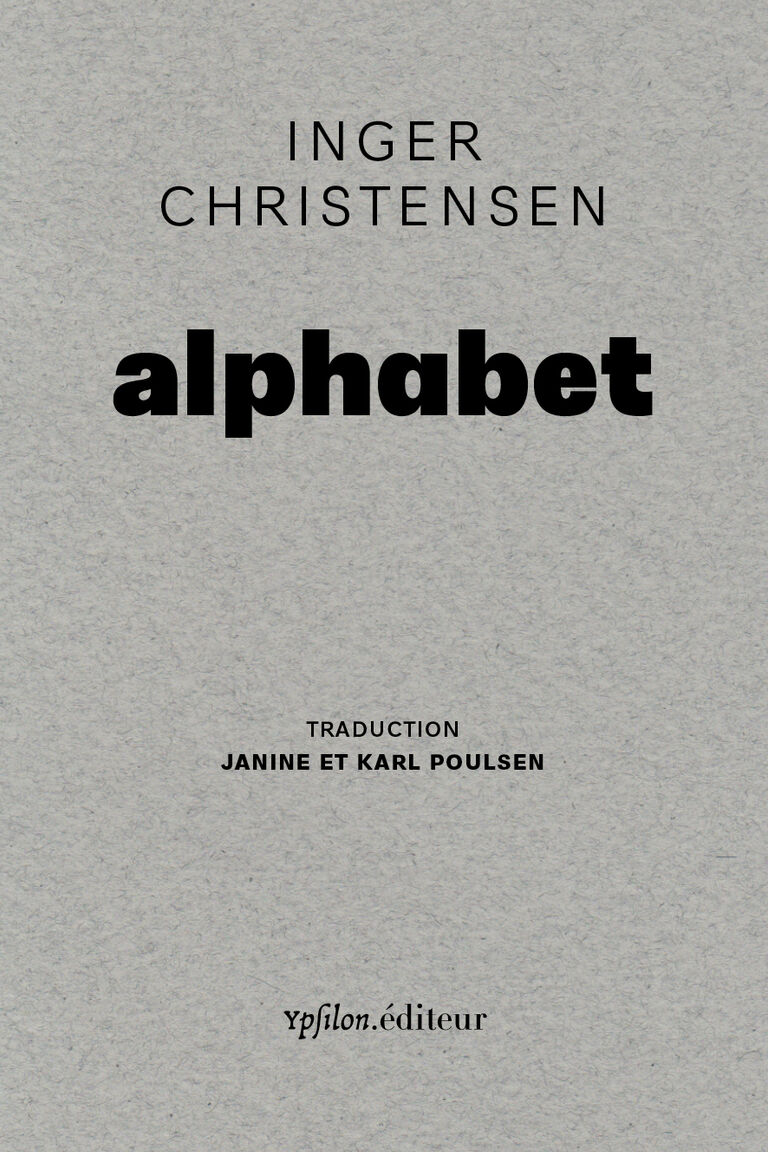 Alphabet — Inger Christensen
