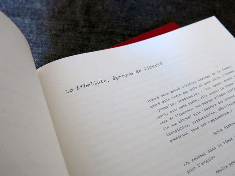 La Libellule — Amelia Rosselli
