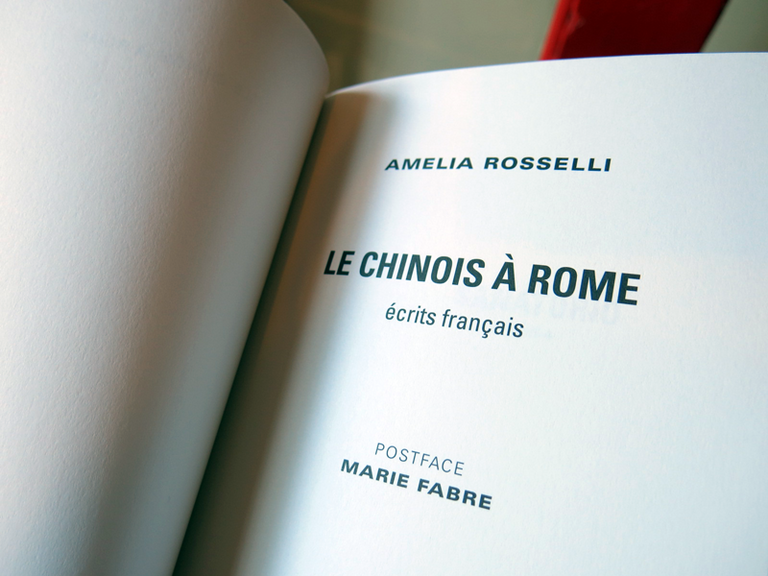 Le Chinois à Rome — Amelia Rosselli