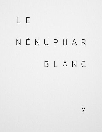 Le Nénuphar blanc — Stéphane Mallarmé