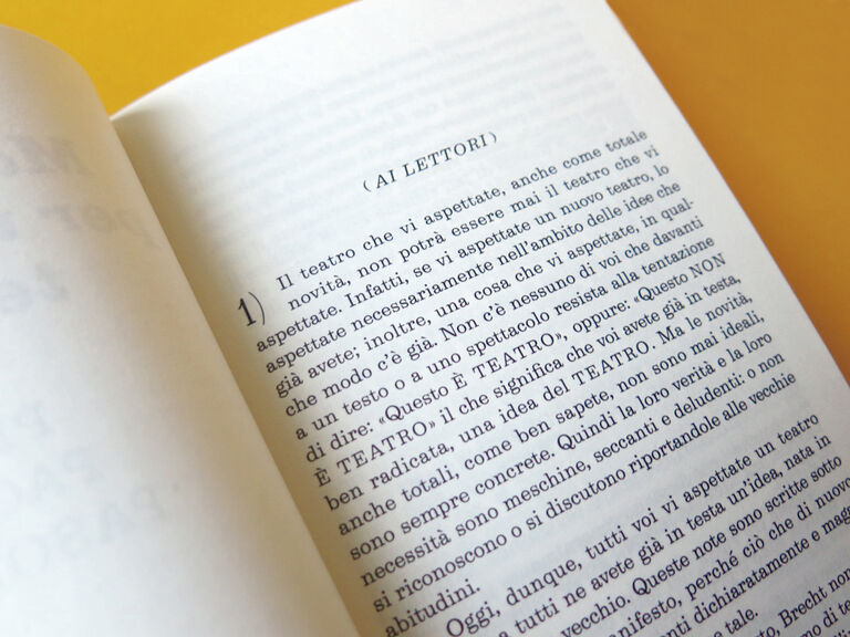 Manifeste pour un nouveau théâtre — Pier Paolo Pasolini