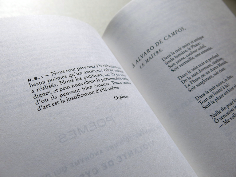 Orpheu — Fernando Pessoa, Mario de Sá-Carneiro