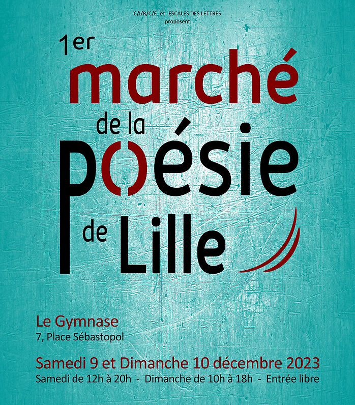1er Marché de la poésie de Lille