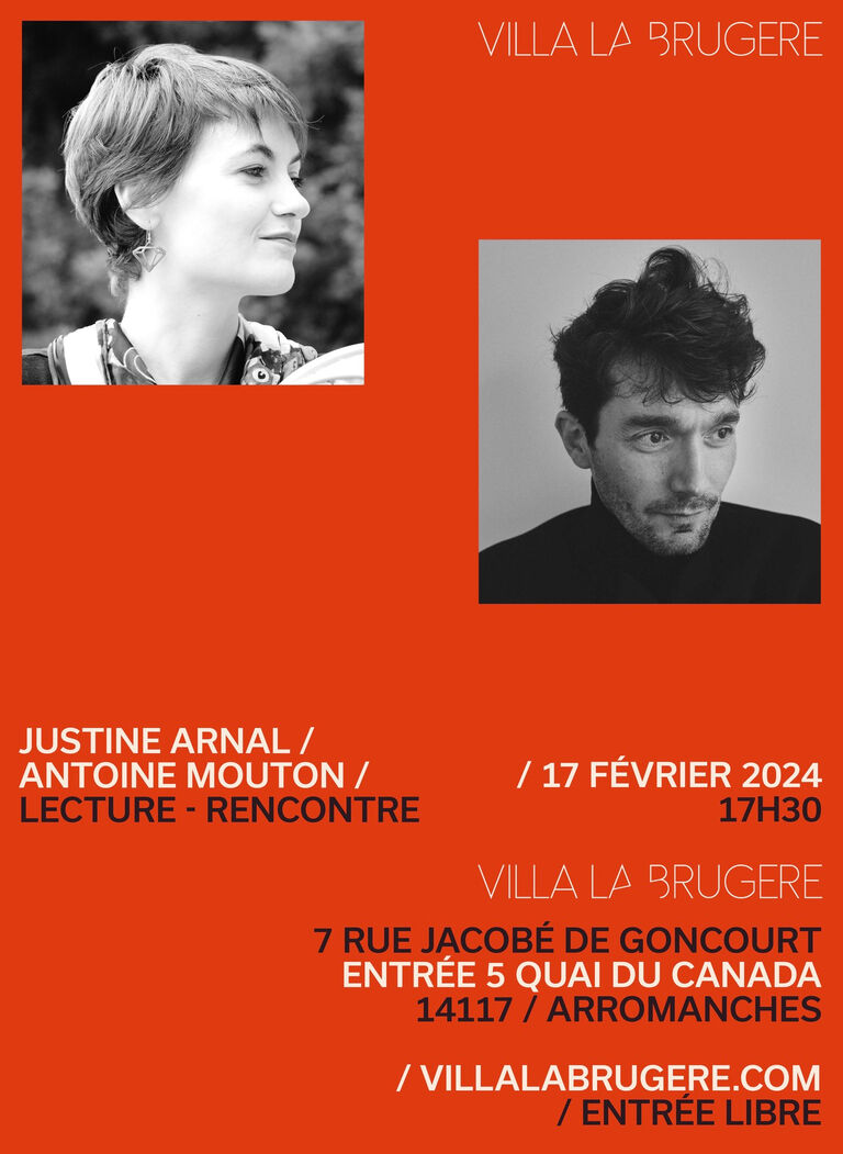 Lecture / Rencontre avec Justine Arnal et Antoine Mouton à Arromanches